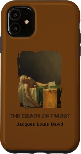 Vista 5 de Funda para iPhone 15 La muerte de Marat