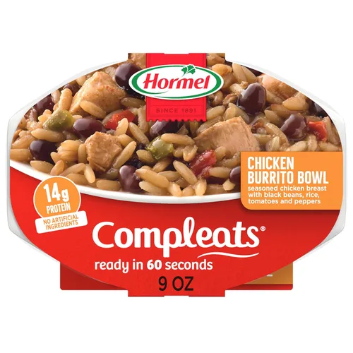 Vista 18 de HORMEL COMPLEATS Chicken Alfredo, bandeja para microondas, 10 onzas (paquete de 6)