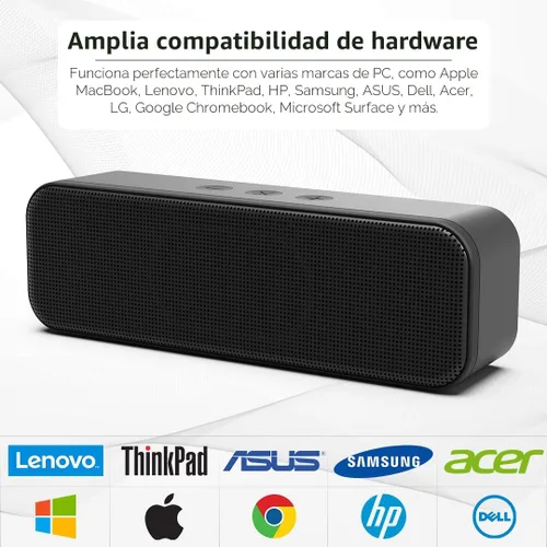 Vista 5 de LIELONGREN [Nuevo] Altavoz USB para computadora de escritorio, altavoz portátil, altavoz de PC, barra de sonido de computadora pequeña con sonido