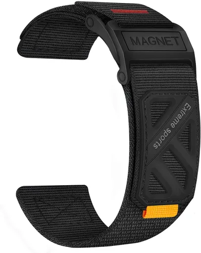 Vista 2 de CARBINOX Correa duradera de 0.866 in compatible con relojes inteligentes ajustables, ajuste seguro