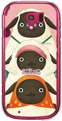Vista 24 de Yanan Machiko Series Machiko Family Pink (Clear) / for iPhone SE/5s/docomo