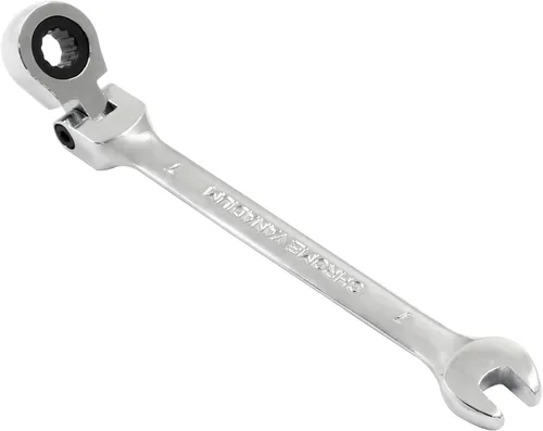 Vista 12 de Piutouyar Llave de trinquete de cabeza flexible de 6mm, llave de trinquete métrica profesional, llave combinada, llave de caja, herramienta
