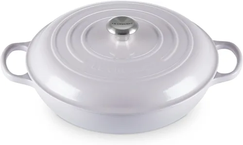 Vista 13 de Le Creuset Signature - Sartén de hierro fundido esmaltada con mango de hierro, 3,5 qt., alcachofa