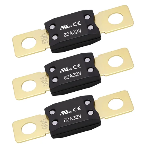 Vista 14 de Fusible 40A MEGA/AMG, componente reconocido por UL, montaje de perno automotriz Alta corriente de 40 amperios para automóviles, remolques