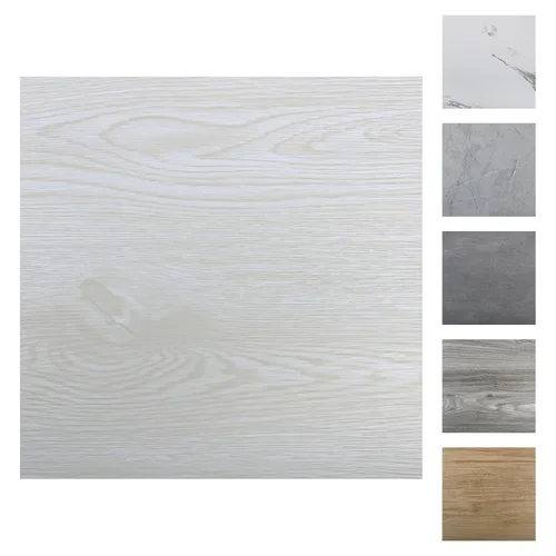 Vista 8 de Azulejos autoadhesivos impermeables para despegar y pegar, para cocina, comedor, dormitorio, sótanos, baños (paquete de 10, 12 x 12 pulgadas)
