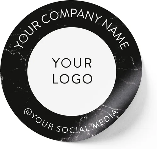 Vista 39 de Calcomanías de vinilo personalizadas con tu imagen, texto, diseño y logotipo. Etiquetas comerciales personalizadas impermeables para embalaje