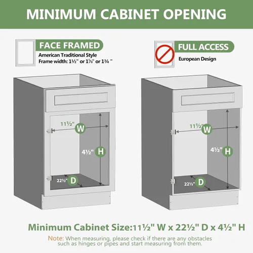 Vista 7 de LOVMOR Organizador de gabinete extraíble de 10.5 pulgadas de ancho x 21 pulgadas de profundidad, cajones de gabinete deslizantes con riel