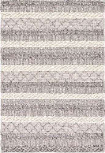 Vista 12 de SAFAVIEH Metro Collection - Alfombra de pasillo de 2 pies 3 pulgadas x 9 pies, beige y marfil, lana botánica hecha a mano, ideal para zonas de alto