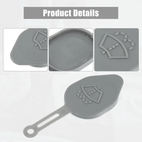 Vista 3 de X AUTOHAUX 28913JK60A - Tapa para botella de depósito de líquido para limpiaparabrisas para Nissan 370Z para Infiniti G25 Q60 QX50