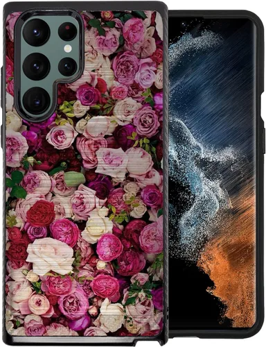 Vista 14 de Cases on Deck CasesOnDeck - Funda ajustable compatible con Samsung Galaxy S22 Ultra / S22 Ultra, armadura cepillada, funda híbrida con agarre