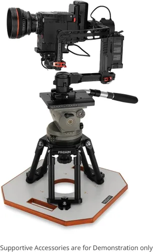 Vista 7 de PROAIM - Soporte de cuenco Hi-Hat de 2.953 in con tablero para disparos de ángulo bajo, 75 kg/165 lb Mounts in tight spaces where tripods can't