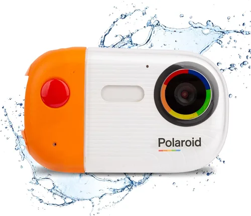 Vista 9 de Cámara submarina Polaroid - 18MP 4K UHD, impermeable para esnórquel y buceo con pantalla LCD, recargable por USB