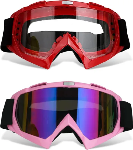 Vista 9 de Gafas para cuatrimoto ATV Motocross para equitación, carreras todoterreno para hombres y mujeres
