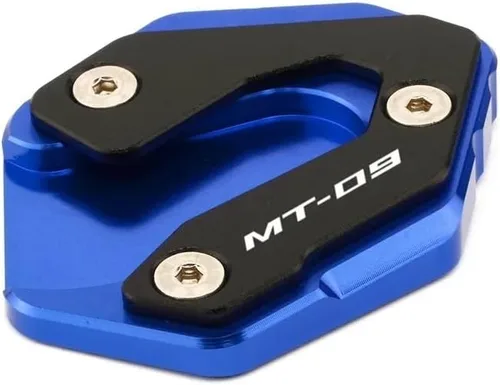 Vista 2 de KAnduo M for Yamaha Tracer 900 Gt Tracer 900gt Mt09 Mt 09 2014-2017 2018 2019 2020 Kickstand Plate Side Stand Pad Enlarger Y (Color : MT09 Black)