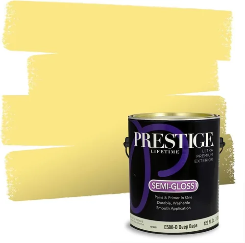 Vista 148 de PRESTIGE Pinturas de pintura exterior e imprimación en uno, 1 galón, plano, combinación comparable de Benjamin Moore* Pila de heno