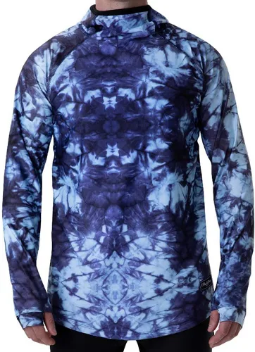 Vista 13 de BLACKSTRAP Top de capa base con capucha Summit para hombre