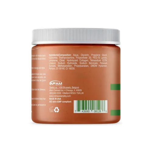 Vista 3 de Hawaiian Silky Activador de gel texturizante, 16 onzas líquidas, extractos de proteínas naturales para peinar e hidratar el cabello seco y dañado