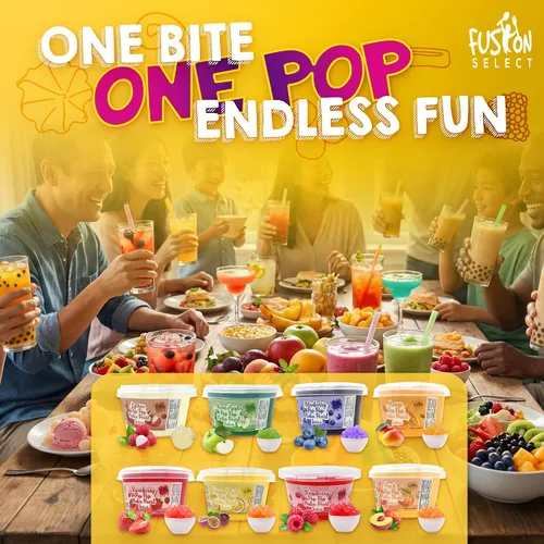 Vista 15 de Fusion Select - Perlas boba explosiva para aderezar té frutal
