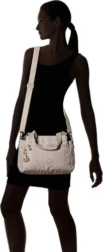 Vista 6 de Kipling Elysia Crossbody para mujer, ligero, bolsillos magnéticos con múltiples compartimentos, bolsa de hombro