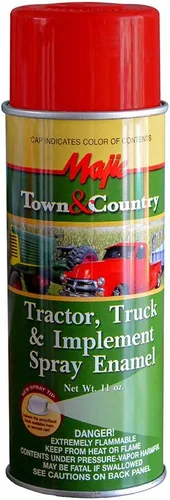Vista 9 de Majic Paints 8-20974-8 Pintura esmaltada en aerosol para tractor e implemento, aerosol, verde oliva
