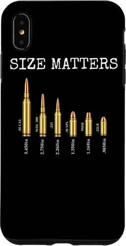 Vista 11 de Ammo & Gun Lover Shirt, Size Matters, Bullets & Caliber Case for iPhone 17