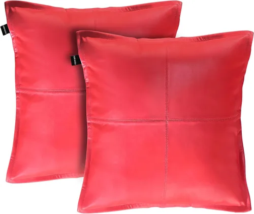 Vista 21 de Funda de almohada de piel de cordero – Funda de cojín decorativa para sofá – Fundas para sala de estar y dormitorio, 22 x 22 pulgadas – Paquete de 2