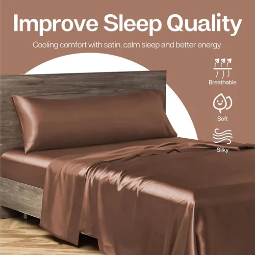 Vista 249 de MR&HM - Funda de almohada de satén