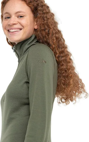 Vista 4 de Icebreaker Merino 260 Tech - Chaqueta de manga larga con media cremallera para mujer