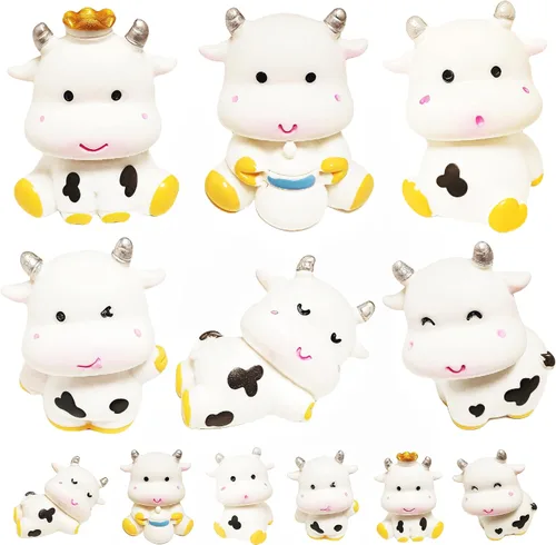 Vista 8 de 6 piezas de figuritas de gato en miniatura, gatos en miniatura de resina, figuritas de gatos en miniatura, animales lindos, figuritas de gato