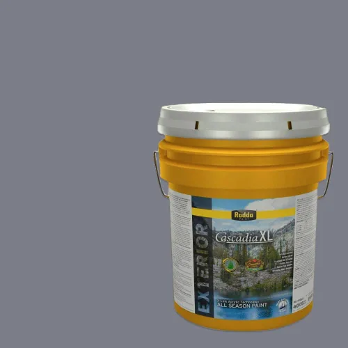 Vista 142 de Rodda Paint CASCADIA XL Pintura e imprimación satinada exterior en uno, cuarto de galón, pimienta de Jamaica