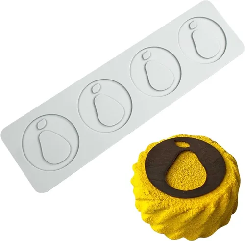 Vista 13 de Molde de silicona con estampado 3D de copos de nieve huecos para pastel de chocolate y caramelo para decoración de cupcakes