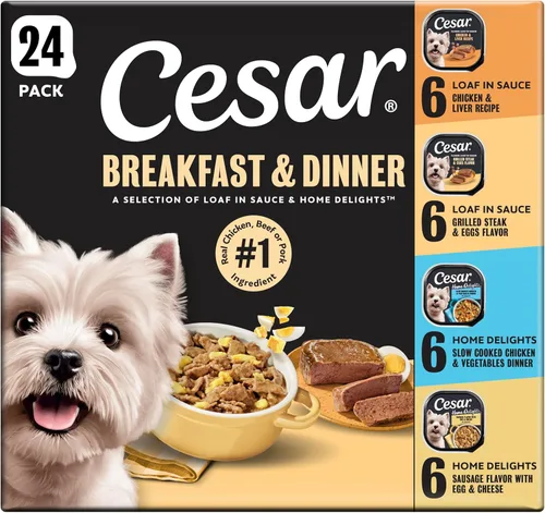 Vista 20 de Cesar - Comida para perro, 36 unidades y 60 unidades, paquete variado