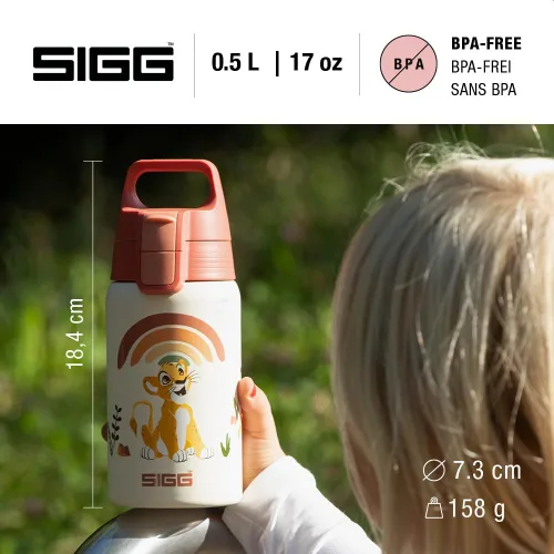 Vista 2 de SIGG - Botella de acero inoxidable para niños - Shield One - Adecuado para bebidas carbonatadas - 17 Oz