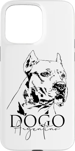 Vista 31 de Dogo Argentino Dog Portrait Dog Portrait Dogs Case for iPhone 17