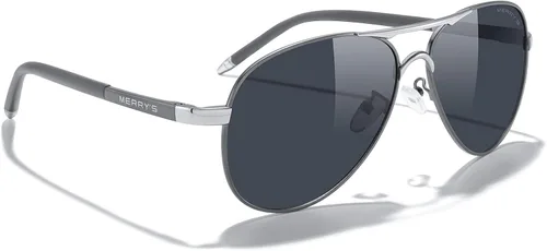 Vista 5 de MERRYS UV400 S8513 gafas de sol polarizadas para conducir marco irrompible para hombre