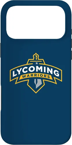 Vista 22 de Lycoming Warriors Sword & Shield Logo Lycoming College Case for iPhone 16