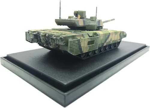 Vista 5 de T-14 (T14) Armata Russian Tank - Camuflaje verde - Modelo a escala 1/72