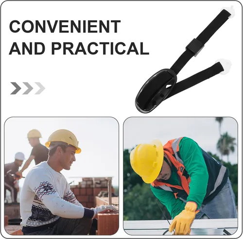 Vista 5 de DOITOOL Correa de barbilla ajustable para casco de seguridad, ajuste universal para cascos de construcción y deportes, correa de mandíbula elástica