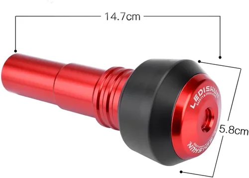 Vista 5 de Marco deslizante de escape de motocicleta Protector de choque deslizante compatible con Suzuki Gixxer 250/SF250/150 GSX250R DL250 GW250 V-Strom250