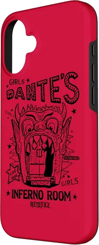 Vista 2 de Carcasa para iPhone 16 Beetlejuice Dantes Inferno
