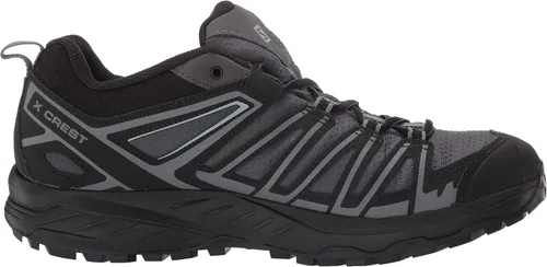 Vista 6 de Salomon Zapatos de senderismo X Crest para hombre negro marrón DM US