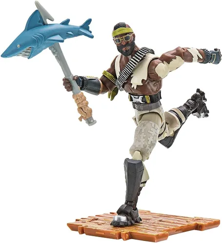 Vista 5 de Jazwares Fortnite Solo Mode Core Raptor - Paquete de figuras de bandolier