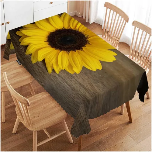 Vista 20 de Swono Mantel rectangular de Halloween de 52 x 70 pulgadas, diseño de araña negra de terror en telaraña, luna, resistente para mesas rectangulares