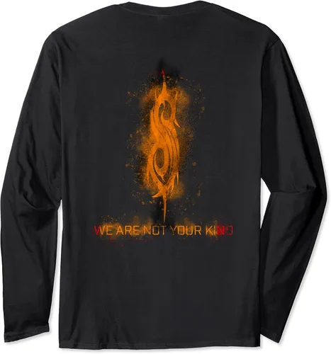 Vista 2 de Slipknot Camiseta de manga larga oficial de We Are Not Your Kind naranja, Negro, S