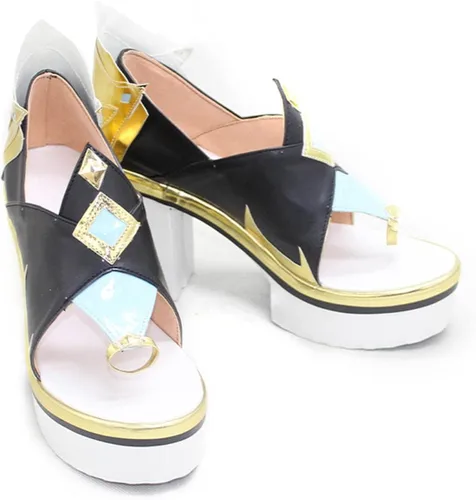 Vista 3 de Genshin Impact Shenhe - Zapatos de disfraz para cosplay 221014 KOGOROUCOS