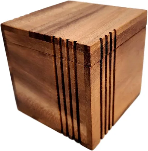 Vista 4 de Rompecabezas Duro para Adultos - Shippers Dilemma Z Wooden Brain Teaser.- 25 Piezas de Madera - Creative Crafthouse
