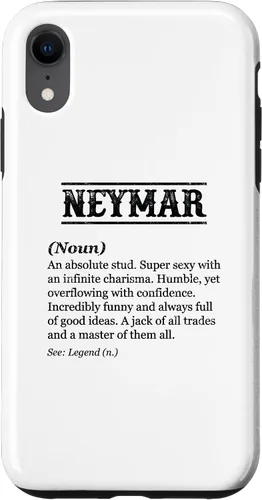 Vista 25 de Neymar - Definición de nombre Frase divertida - Funda personalizada para iPhone 17 para hombre