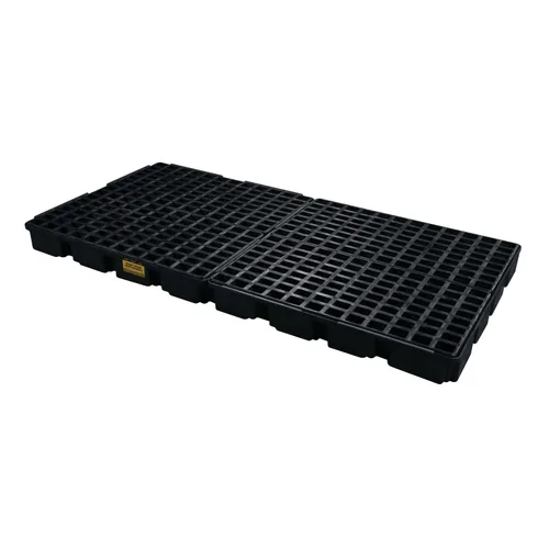 Vista 7 de Eagle Plataforma modular para derrames de un tambor, 26.25"x26"x6.5", sumidero de 15 galones, bandeja de contención de capacidad de carga de 2,000