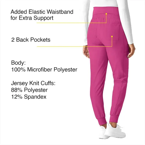 Vista 4 de WonderWink Pantalón deportivo de maternidad para mujer