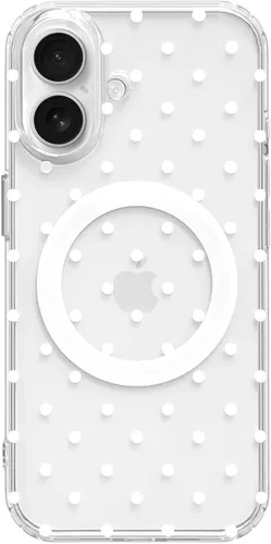 Vista 134 de Hython Funda para iPhone Air, diseño estético de lunares lindos, funda simple de 6.5 pulgadas, delgada, antiarañazos, parachoques de TPU suave, a